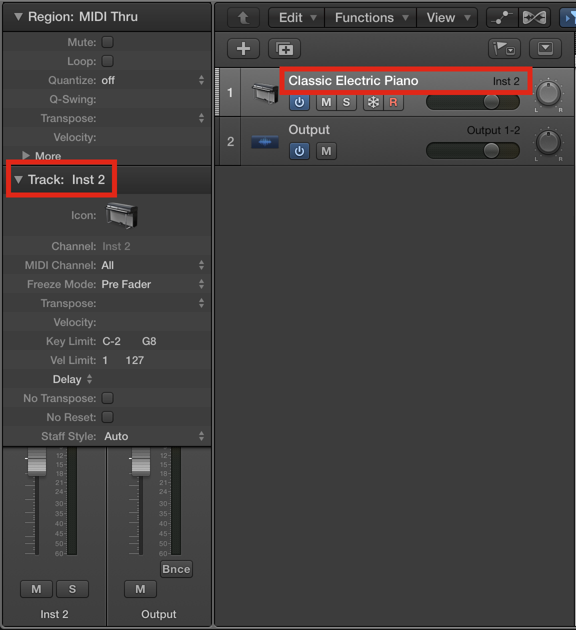 Logic Track Name Mismatch