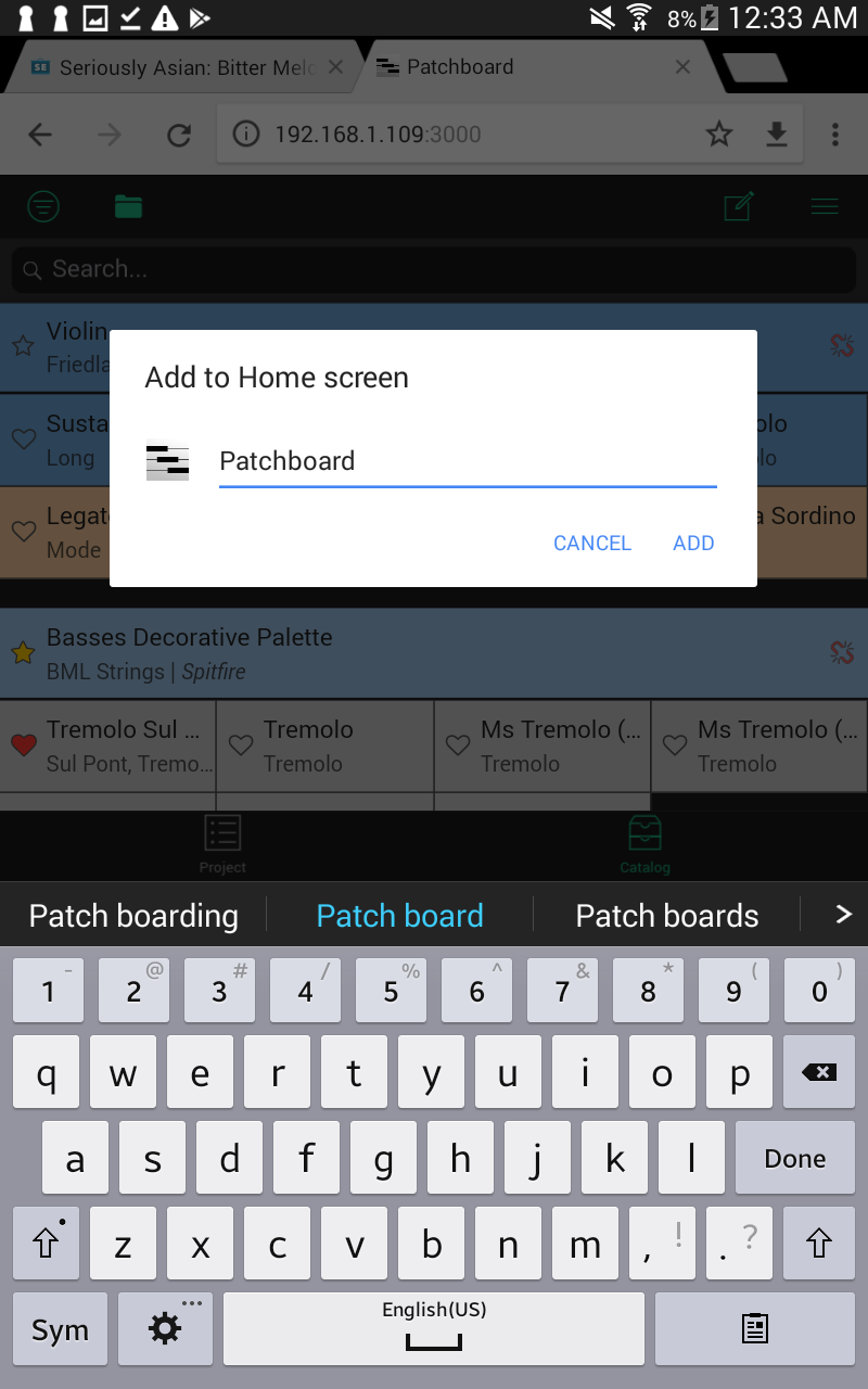 Android Add to Home